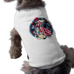 Patriotic Uncle Sam pet clothing