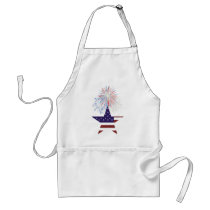 Patriotic US Apron by PhotoPixie Patriotic US Apron