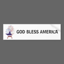 Patriotic US Bumper Sticker bumper stickers