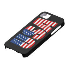 Patriotic USA American Flag iPhone 5 Case