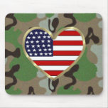Patriotic USA Camo Mouse Pads
