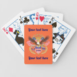 Patriotic View Artist Comments Bicycle Poker Cards