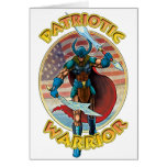 Patriotic Warrior Greeting Cards