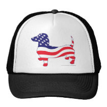 Patriotic-Weiner Trucker Hat