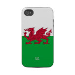 Patriotic Welsh Flag Design iPhone 4 Tough Tough Iphone 4 Cases
