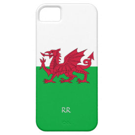 Patriotic Welsh Flag Design iPhone 5 Case