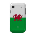Patriotic Welsh Flag Design on Samsung Galaxy Case