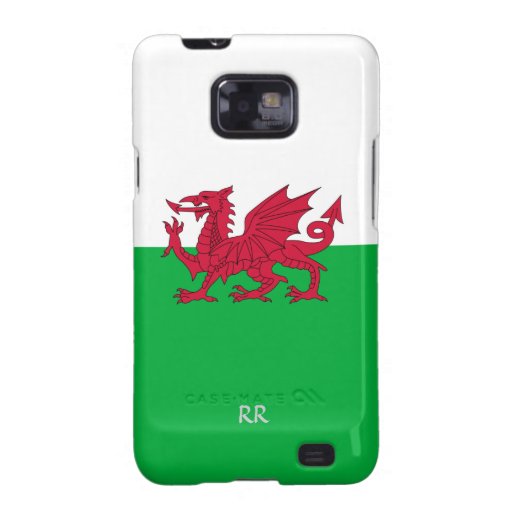 Patriotic Welsh Flag Design on Samsung Galaxy Case