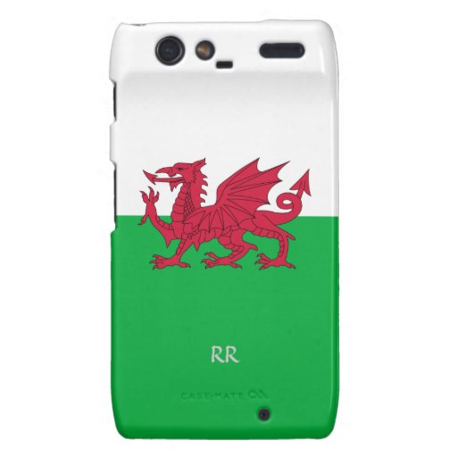 Patriotic Welsh Flag Motorola Droid RAZR Case