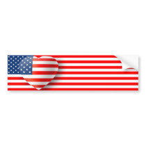 Patriotism bumper stickers