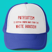 Patriotism , is keeping Obama from... - Customized hats by jenniekurono Patriotism , is keeping Obama from... - Customized hats