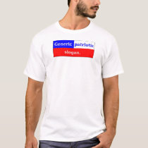 Patriotism is not a fad. t-shirts by kovanhoff Patriotism is not a fad. t-shirts