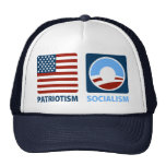 Patriotism or Socialism Mesh Hats