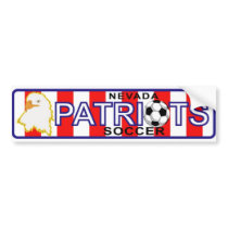 Patriots Bumper Sticker bumper stickers by nvpatriots Patriots Bumper Sticker bumper stickers