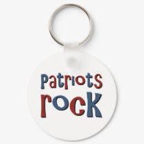 Patriots Rock keychains by TeeShirtsTShirts Patriots Rock keychains