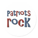 Patriots Rock stickers by TeeShirtsTShirts Patriots Rock stickers