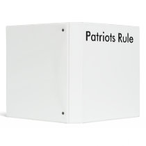 Patriots Rule binders by lundreb Patriots Rule binders