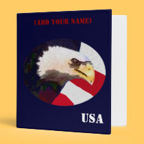 Patritotic Teacher or Student Binder binders