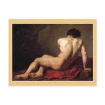 Patroclus by Jacques Louis David Post Card