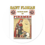 PATRON SAINT OF FIREMEN STICKER