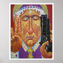 Patron Saint of Gun Control Poster