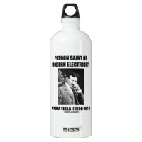Patron Saint Of Modern Electricity (Nikola Tesla) SIGG Traveler 1.0L Water Bottle