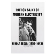 Patron Saint Of Modern Electricity (Nikola Tesla) stationery by wordsunwords Patron Saint Of Modern Electricity (Nikola Tesla) stationery