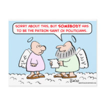 patron saint of politicians postcards by rexfmay patron saint of politicians postcards