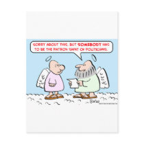 patron saint of politicians postcards by rexfmay patron saint of politicians postcards