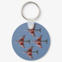 Patrouille Suisse Hunter Keychain keychain