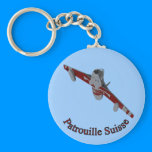 Patrouille Suisse Hunter Keychain 2 keychains
