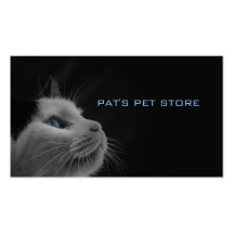 Pat's Pet Store Business Card Template