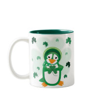 Patsy & Patrick Penguin Mug mugs