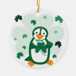 Patsy & Patrick Penguin Ornament