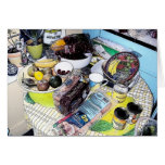 Patsy's Kitchen Table - Letter card