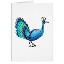 Patten Peacock Card