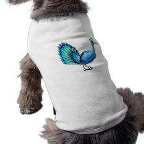 Patten Peacock Pet Tshirt