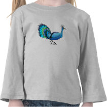 Patten Peacock t-shirts by BisforBirds Patten Peacock t-shirts