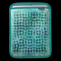 patter circles blue green sleeves for ipads