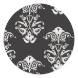 pattern2-1 round sticker