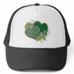 Pattern-019 Bottle Green Mesh hats