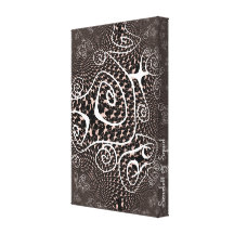 Pattern 1 Wrapped Canvas Stretched Canvas Prints