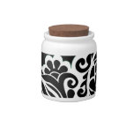 pattern candy jar
