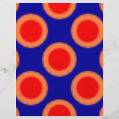 blue orange pattern