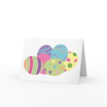 Pattern Easter Eggs cards