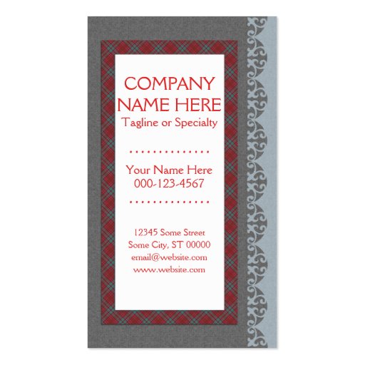 pattern frequent buyer card business card templates (back side)