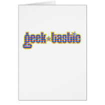 Pattern Geektastic cards