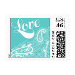 Pattern - Mehndi Love - Blue postage