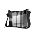 pattern courier bag