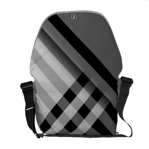 pattern messenger bag